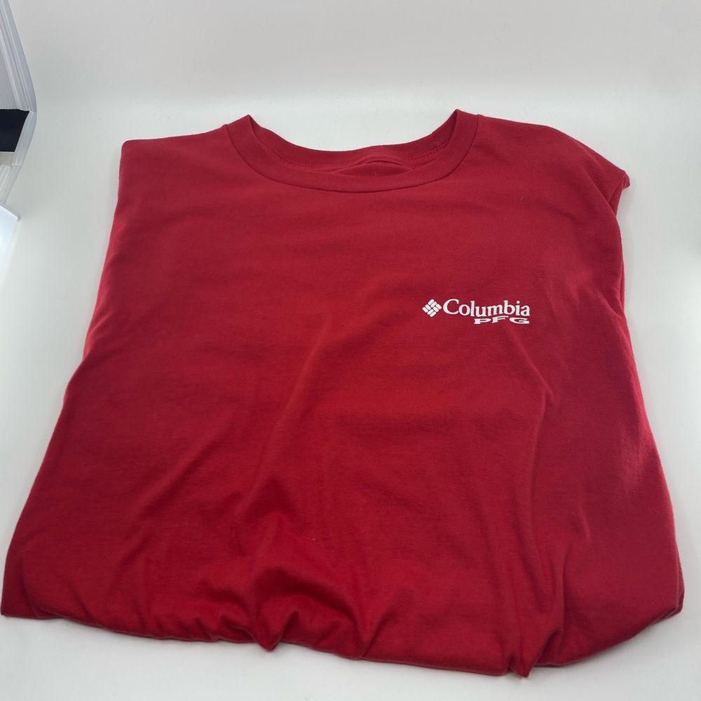 Red Columbia Flag shirt